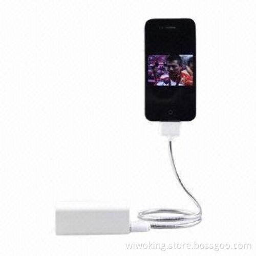 Metal Material Charging Data Cable for iPhone 4/4S and iPhone 5 with Any Style Holders